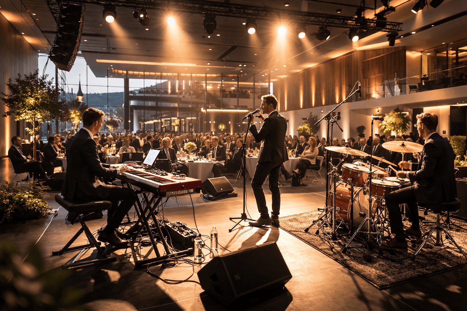 Liveband bei Firmenfeier in Heidelberg