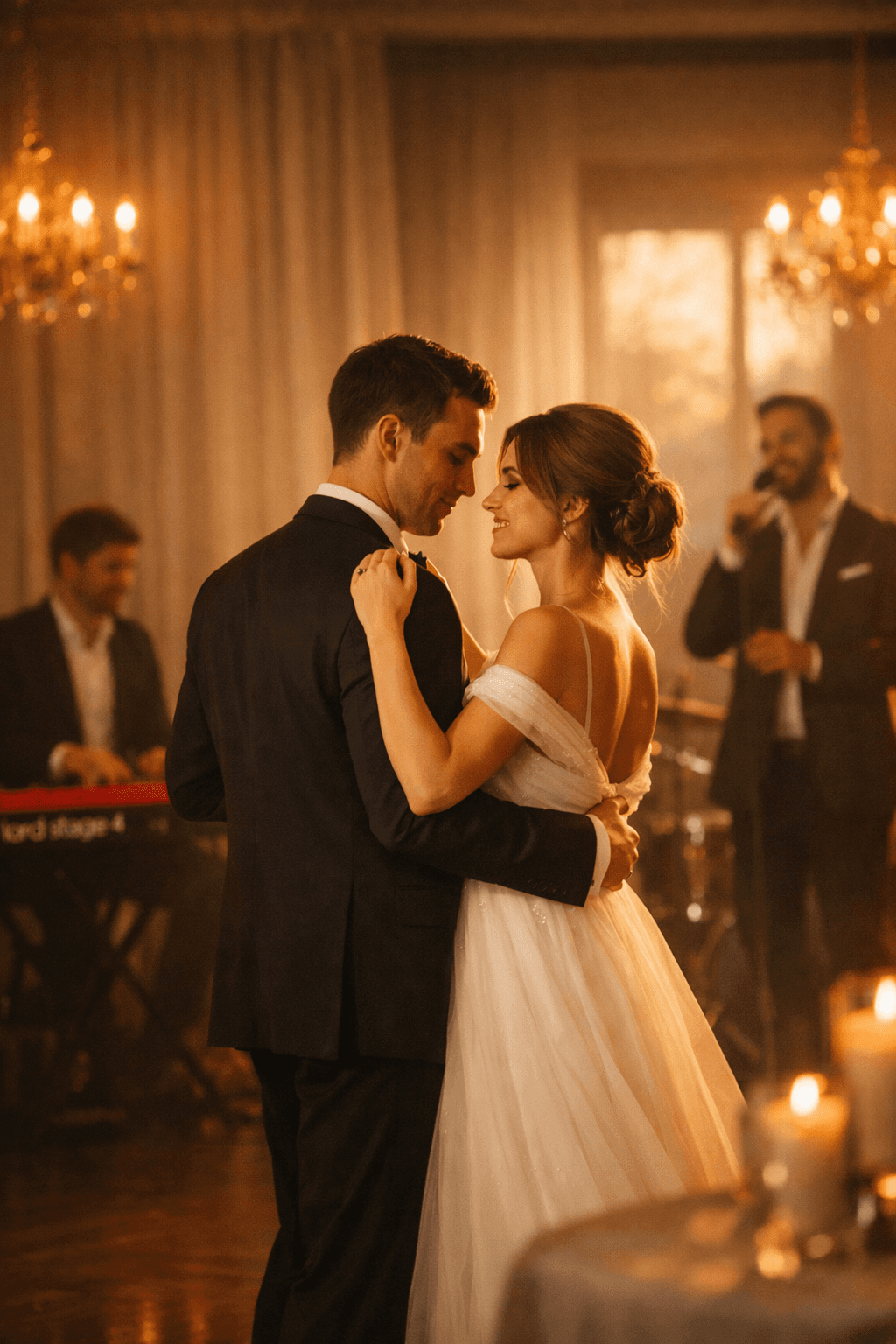 Liveband spielt auf Hochzeit in Mainz